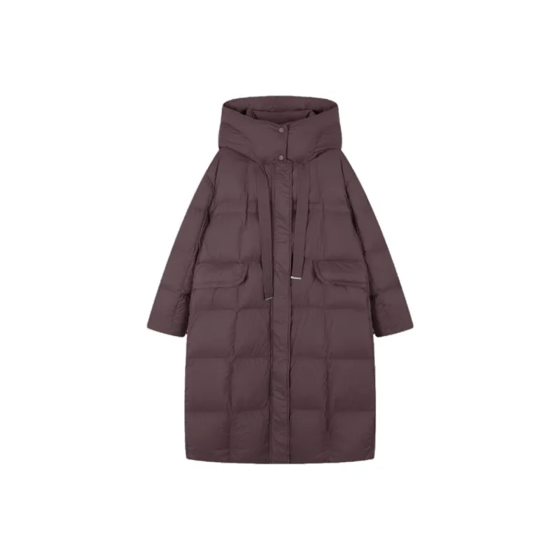 IHIMI Down Jacket Women's Dark Purple-0