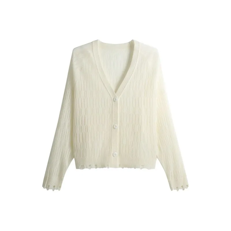 She Enjoys Knitwear Women's White-0