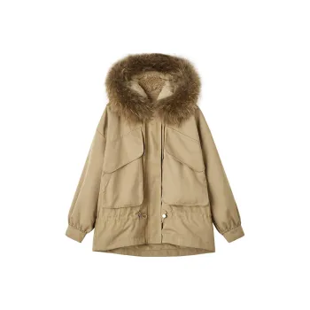 Dme Parka Coats Women's Khaki