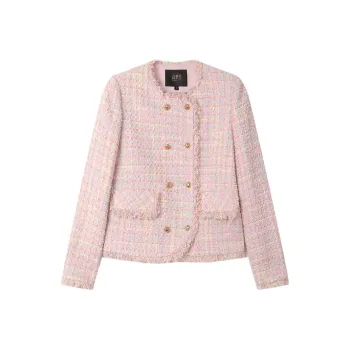 LOUISY AO Cropped Coats Women's Pink