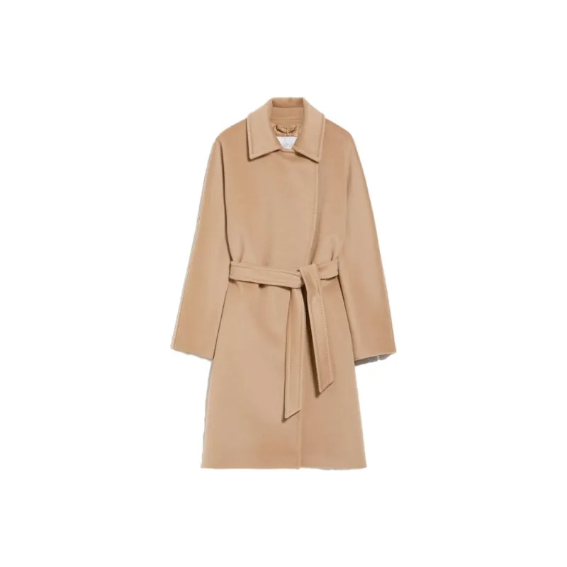 MaxMara Tie waist Virgin Wool Coat-0