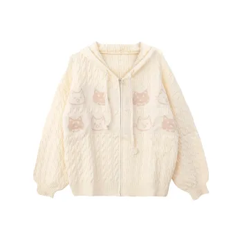 Vine Color Knitwear Women's Apricot