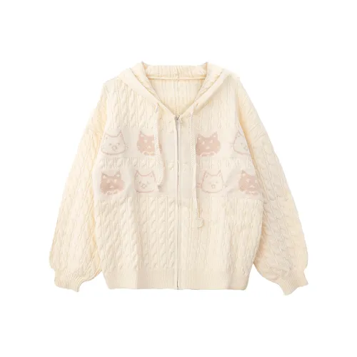 Vine Color Knitwear Women's Apricot