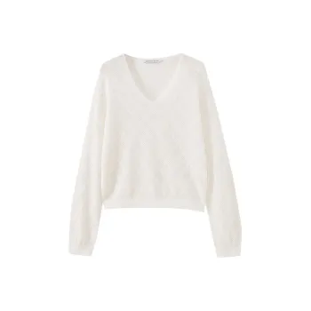 SHUIYUNJIAN Knitwear Women's Raw White