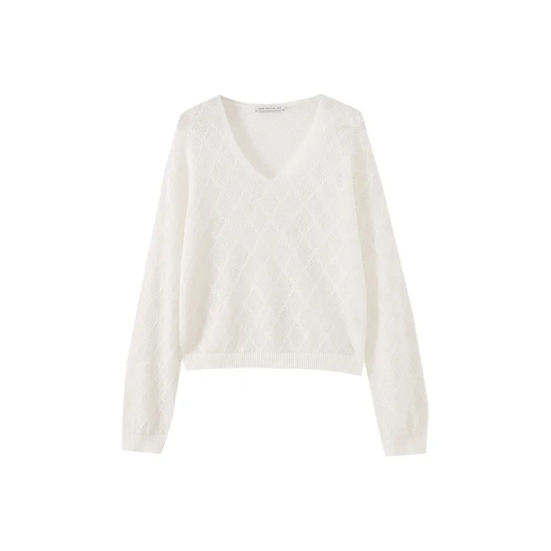 SHUIYUNJIAN Knitwear Women's Raw White-0