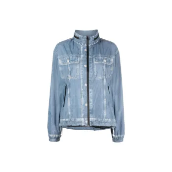 DIESEL Denim Jackets Women's Light Blue