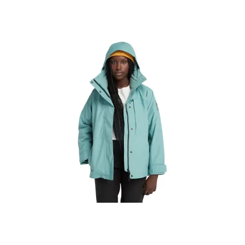 Timberland Waterproof Windbreaker Jacket Women's Blue