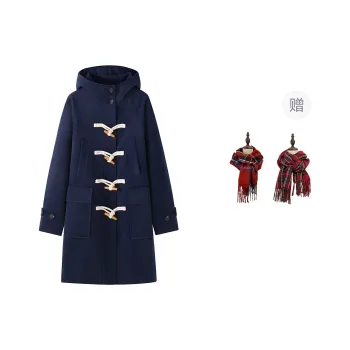 Tokyo Season Coat Fall Winter Women's Dark Blue