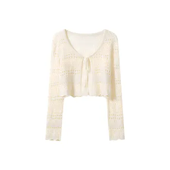 Ning Cai Yuer Knitwear Women's Apricot