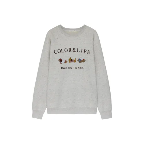 REAL EASY Sweatshirt Women's Light Heather Gray
