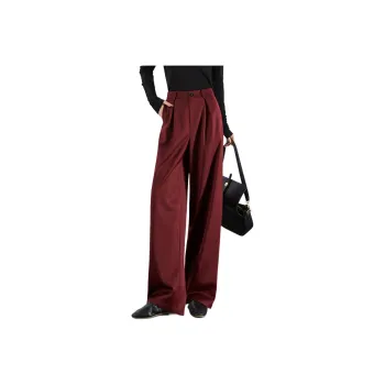 Mo Han Yi Mei Casual Pants Women's Rusty Red