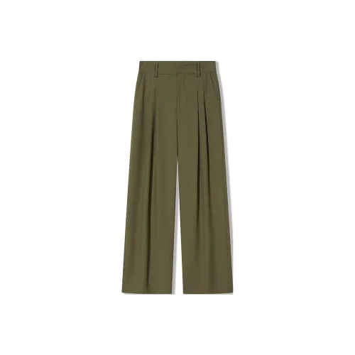 COVERINS Casual Pants Women's Olive Green