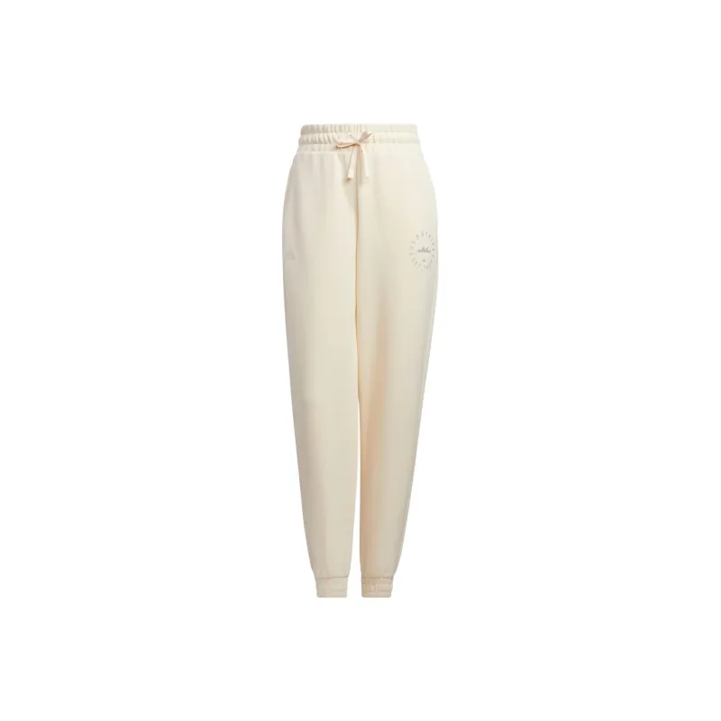 Adidas Knitted Sweatpants Women's Light Beige-0