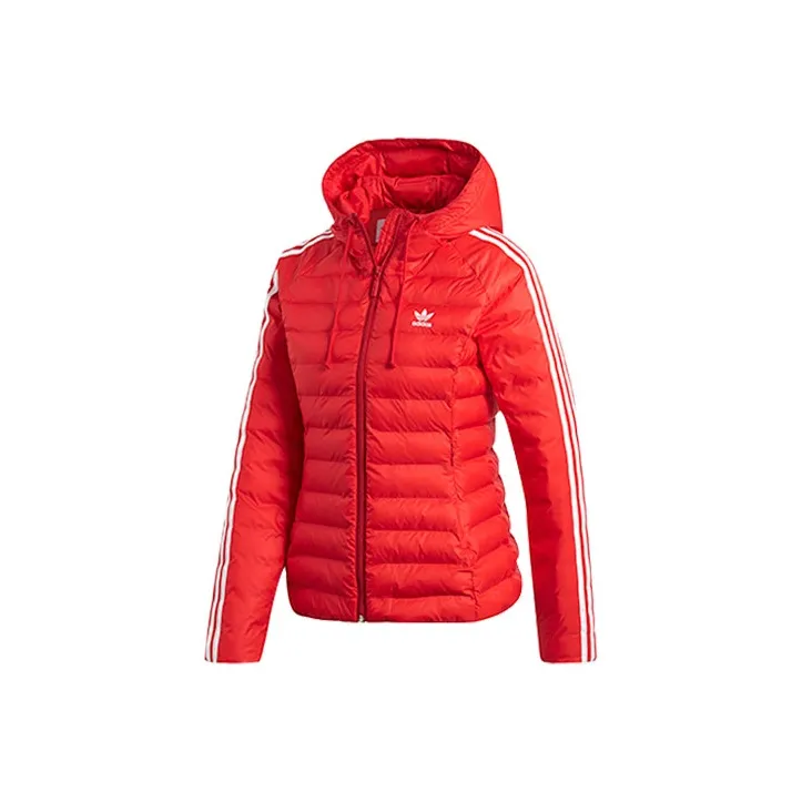 Adidas Originals Puffer Jacket Winter Women's Scarlet-0