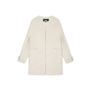 DKNY Coats Women's Beige