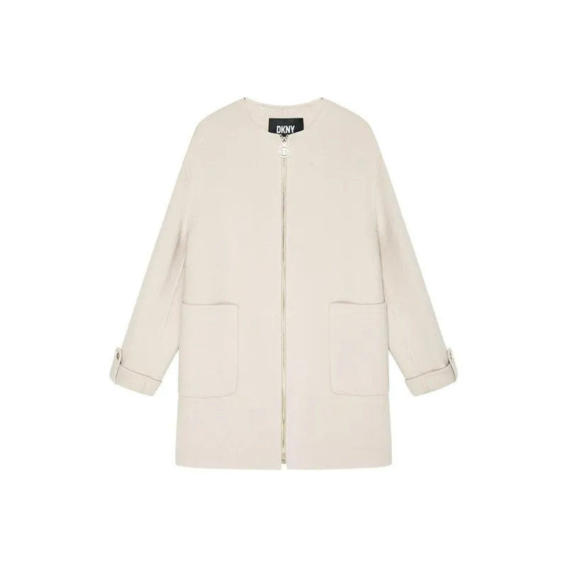 DKNY Coats Women's Beige-0