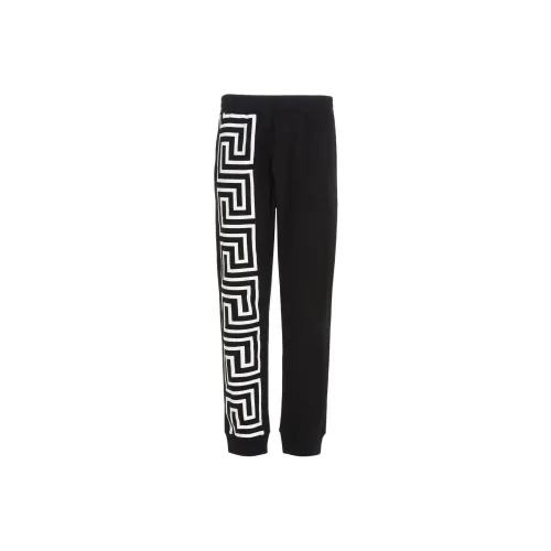 VERSACE Greca Sweatpants 'Black/White'