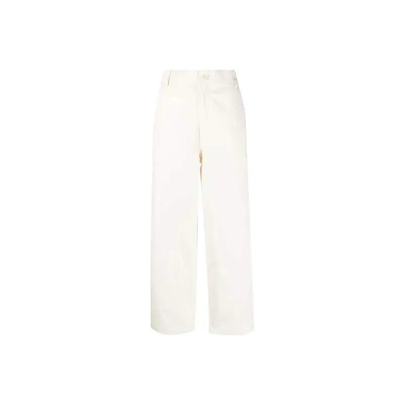 Maison Kitsune Cropped Straight leg Jeans-0