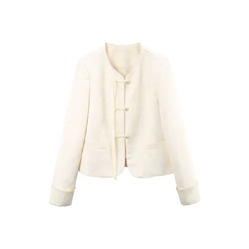 A Paradise For Awakening Cropped Coat Women's Beige