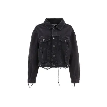 AGOLDE Denim Jackets Women's Black