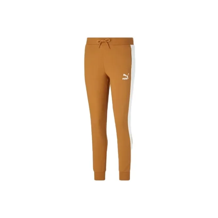 PUMA Casual Pants Women's Yellow-0
