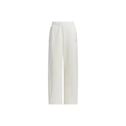 Adidas Lounge FW24 Casual Pants Women's Jade White