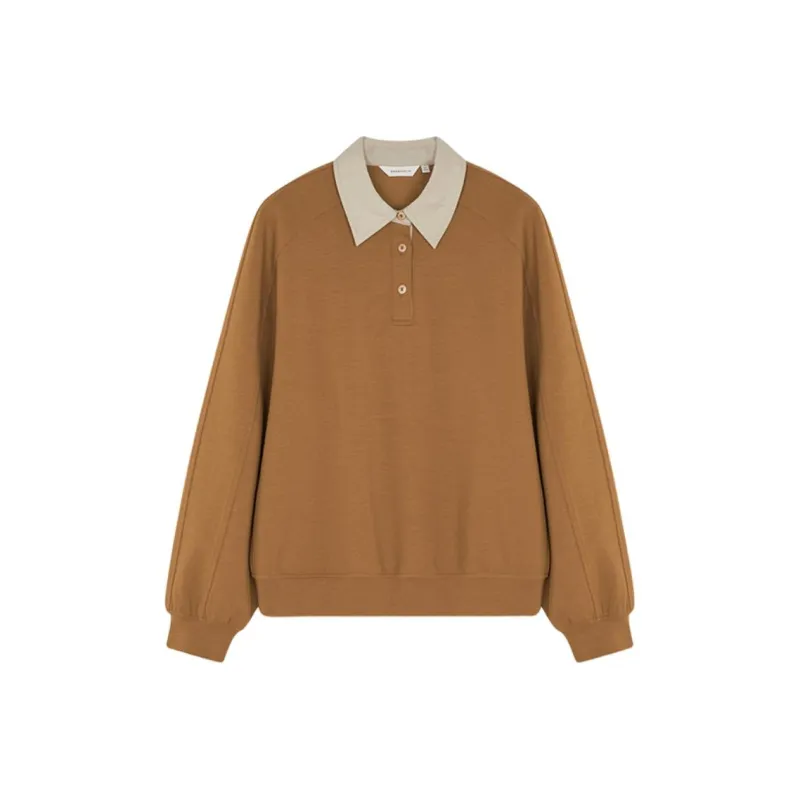 Mo Han Yi Mei Sweatshirt Women's Sunset Orange-0
