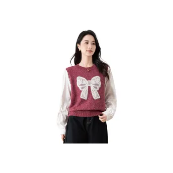 X MOOM Knitwear Women's Raspberry Red
