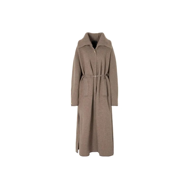 GIORGIO ARMANI Coats Women's Dove Gray-0