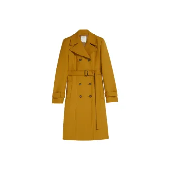 SportMa Trench Coat Women's Yellow