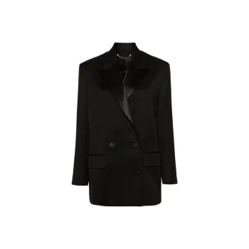 Golden Goose Peak-Lapels Double-Breasted Tailored Blazer