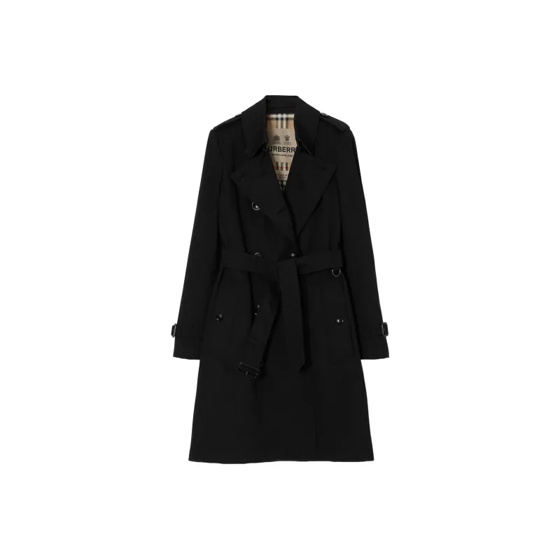 Burberry Gabardine weave Trench Coat-0
