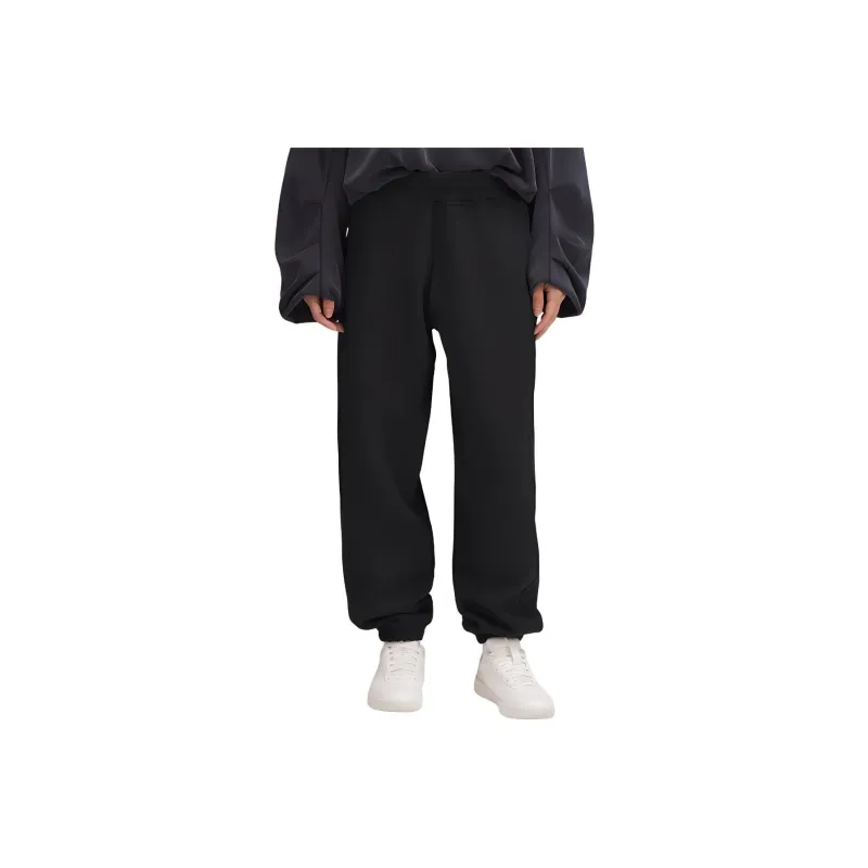 Lululemon Smooth Spacer Jogger Emboss Casual Pants Women's Black-0