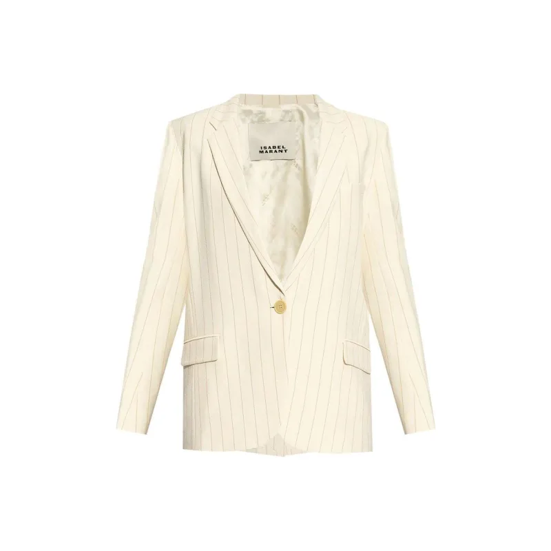 ISABEL MARANT Omelia Single Breasted Blazer-0