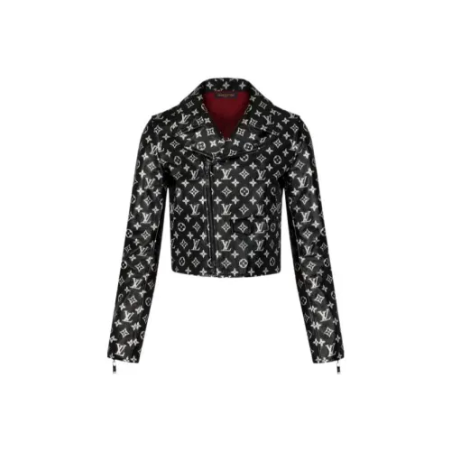LOUIS VUITTON 10's Monogram Biker Jacket