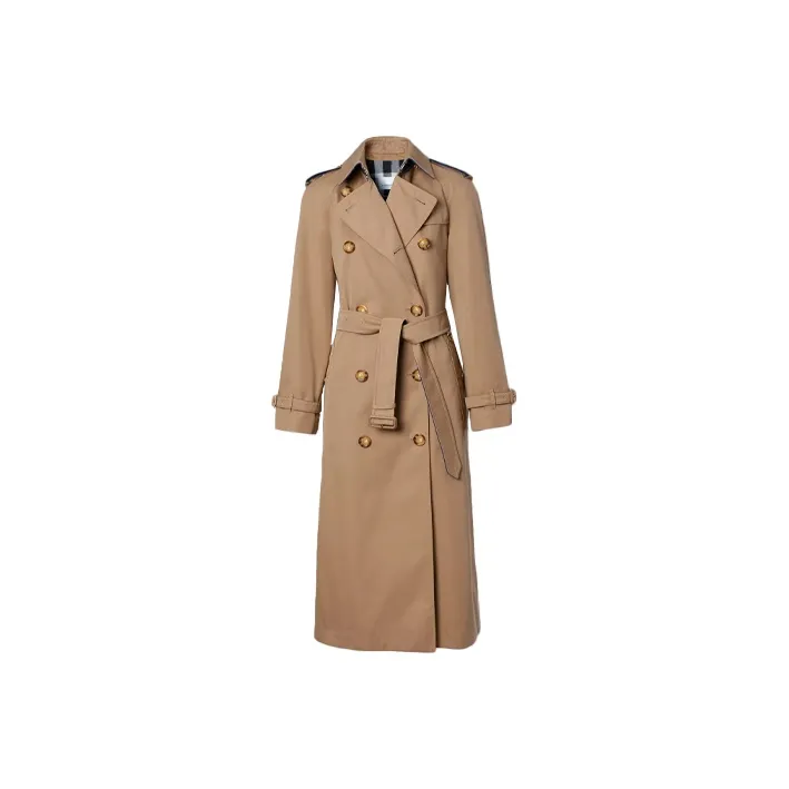 Burberry Trench Coats Women's Camel-0