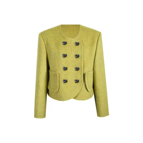 Self Who Coats Women's Mustard Yellow