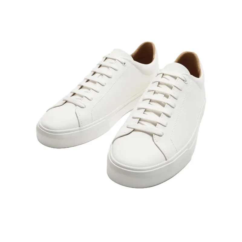 ZARA Low Top Skateboard Shoes Men's White-2