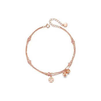 Fu Ru Ji 925 Sterling Silver Anklets Women's