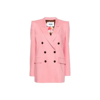 MSGM Double-Breasted Tailored Blazer