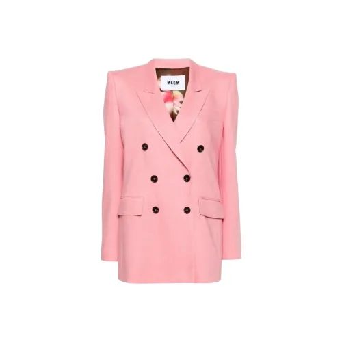 MSGM Double Breasted Tailored Blazer