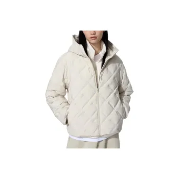 UNIQLO Puffer Jacket Women's Light Beige
