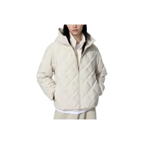 UNIQLO Puffer Jacket Women's Light Beige