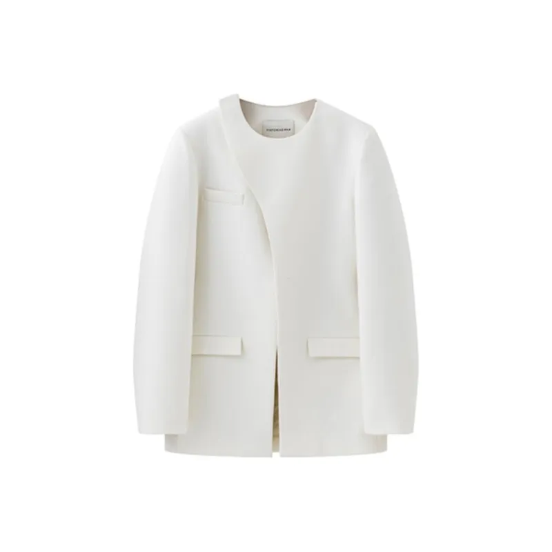 VIKTORIACHAN Business Suit Women's White-0