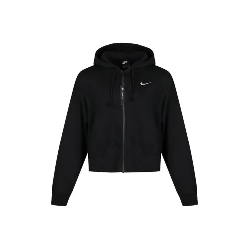 Nike Cropped Coats Women's Black