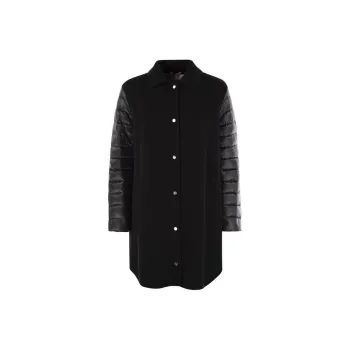 HERNO Panelled Straight Hem Puffer Coat