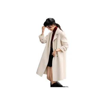 Mo Han Yi Mei Coats Women's Star Ecru