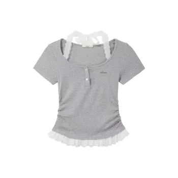 KUNZHUDAXIANG Regular T Shirt Women's