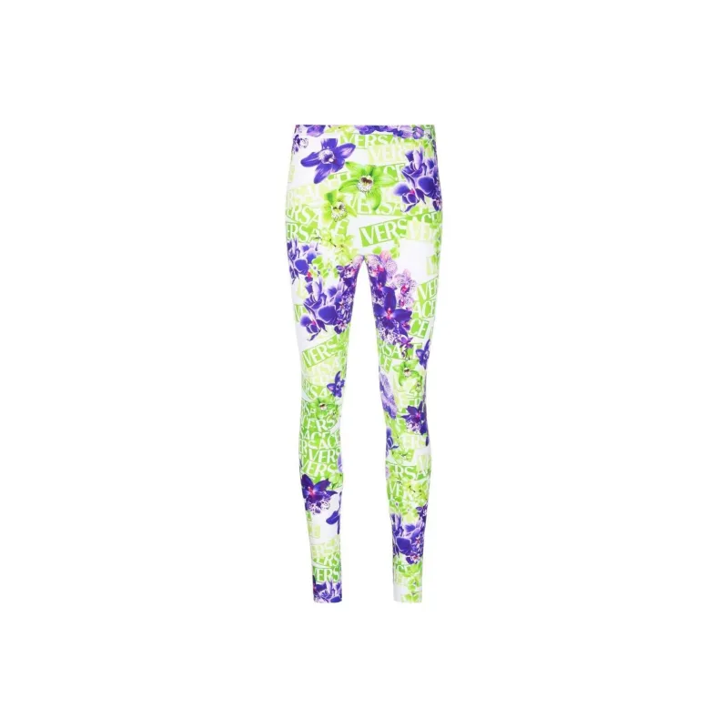 VERSACE SS23 Leggings Women's Green-0