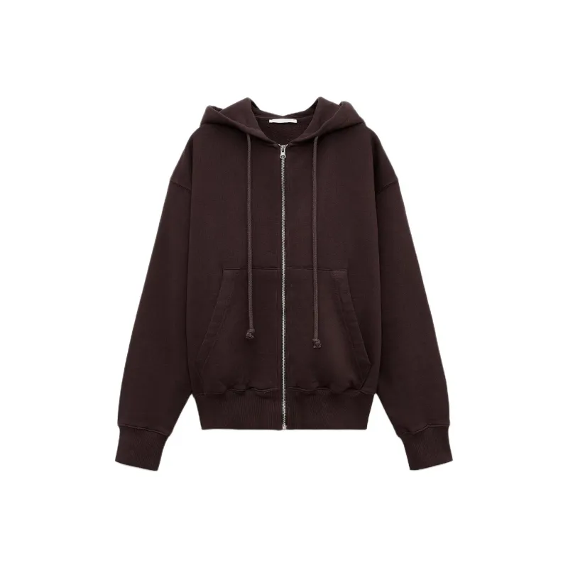ZARA Sweatshirts Women's Brown-0